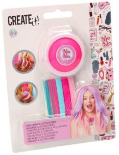 Kreda do włosów akcesoria neon Create It! mix kolorów. Wydawca: CREATE it. Multiszop.pl Opakowanie Kreda do włosów akcesoria neon Create It! mix kolorów