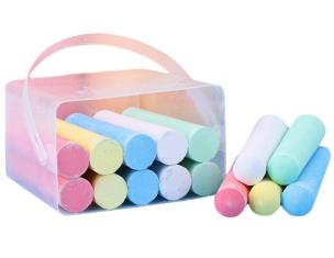 Opakowanie Kreda kolorowa 5 kolorów 15szt