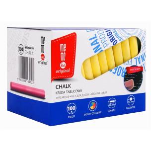 Kreda tablicowa MEMOBE kolorowa 100 szt.. Wydawca: MemoBe. Multiszop.pl Opakowanie Kreda tablicowa MEMOBE kolorowa 100 szt.