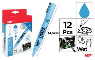 Opakowanie Kreda w płynie niebieski (12szt)