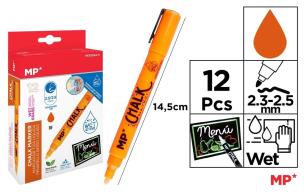 Opakowanie Kreda w płynie pomarańczowa (12szt)