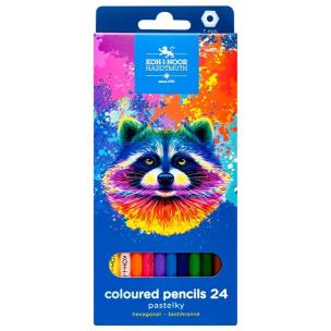 Kredki 3554 Szop 24 kolory. Wydawca: Koh-I-Noor. Multiszop.pl Opakowanie Kredki 3554 Szop 24 kolory