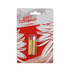 Opakowanie Kredki do twarzy biało-czerwoni 2szt