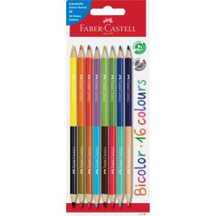 Kredki dwustronne 8 kolorów opakowanie blistrowe faber-castell. Wydawca: Faber-Castell. Multiszop.pl Opakowanie Kredki dwustronne 8 kolorów opakowanie blistrowe faber-castell