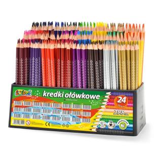 Opakowanie Kredki Kolori ołówkowe 24 kolory/288szt PENMATE