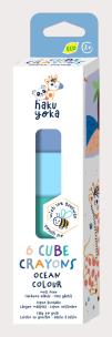 Kredki kostki - Ocean 6szt. Wydawca: AVENIR. Multiszop.pl Opakowanie Kredki kostki - Ocean 6szt