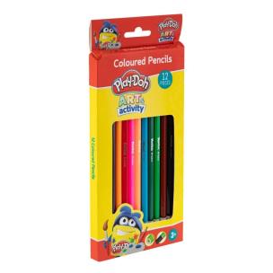 Kredki ołówkowe 12 kolorów Play-Doh. Wydawca: Grafix. Multiszop.pl Opakowanie Kredki ołówkowe 12 kolorów Play-Doh