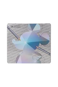 Opakowanie Kredki ołówkowe okrągłe 24 kolorowe  Disney 100