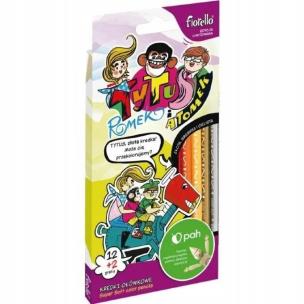 Opakowanie Kredki ołówkowe Tytus 14 kolorów FIORELLO