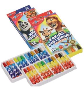 Opakowanie Kredki pastelowe 12 kolorów