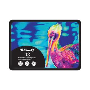 Opakowanie Kredki premium 48szt w metalowym etui