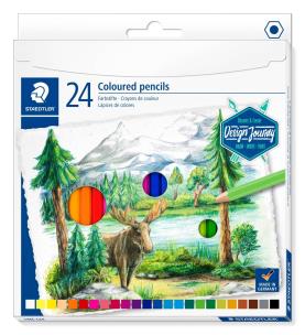 Opakowanie Kredki sześciokątne Design Journey 24 kolory Staedtler