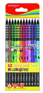 Opakowanie Kredki trójkątne 12 kolorów