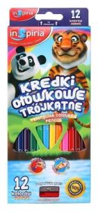 Opakowanie Kredki trójkątne 12 kolorów