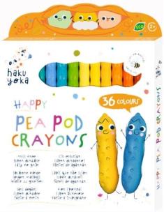 Opakowanie Kredki Uśmiechnięte fasolki 36 kolorów