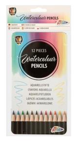 Opakowanie Kredki w metalowym piórniku 12 kolorów
