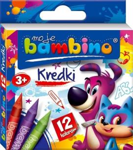 Opakowanie Kredki w pudełku 12 kolorów BAMBINO