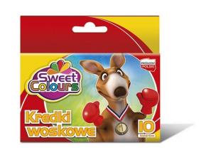 Opakowanie Kredki woskowe 10 kolorów