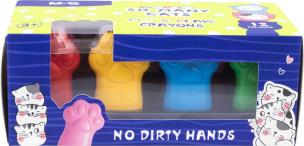 Opakowanie Kredki woskowe So Many Cats kocia łapka 12 kolorów