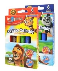 Opakowanie Kredki żelowe 6 kolorów