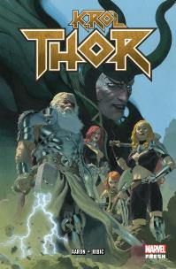 Król Thor. Autor: Esad Ribic. Multiszop.pl Okładka książki Król Thor