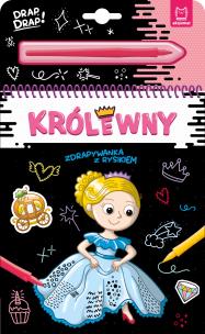 Okładka książki Królewny. Zdrapywanka z rysikiem