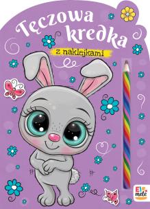 Okładka książki Królik. Tęczowa kredka