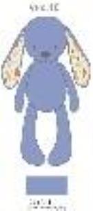 Królik Tulimy niebieski. Wydawca: Balibazoo. Multiszop.pl Opakowanie Królik Tulimy niebieski