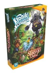 Kroniki przygody: Przepowiednia Starego Dębu. Wydawca: Lucky Duck Games Polska. Multiszop.pl Opakowanie Kroniki przygody: Przepowiednia Starego Dębu