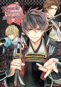 Kroniki przystojnych samurajów. Tom 4. Autor: Cybird, Mika Kajiyama. Multiszop.pl Okładka książki Kroniki przystojnych samurajów. Tom 4