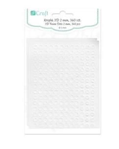 Kropki 3D 5x2mm 360szt. Wydawca: Dalprint. Multiszop.pl Opakowanie Kropki 3D 5x2mm 360szt