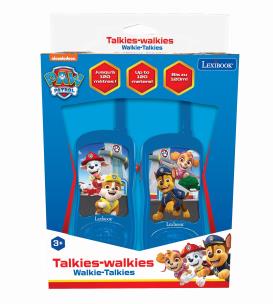 Krótkofalówki walkie talkie Psi Patrol TW11PA. Wydawca: Lexibook. Multiszop.pl Opakowanie Krótkofalówki walkie talkie Psi Patrol TW11PA