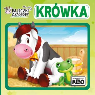 Krówka. Bajeczki z zagrody. Autor: Piasecka Wioletta, Artur Rajch. Multiszop.pl Okładka książki Krówka. Bajeczki z zagrody