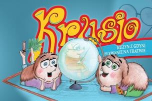 Okładka książki Krusio. Kuzyn z Gdyni i pływanie na tratwie