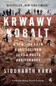Krwawy kobalt. Autor: Kara Siddharth. Multiszop.pl Okładka książki Krwawy kobalt
