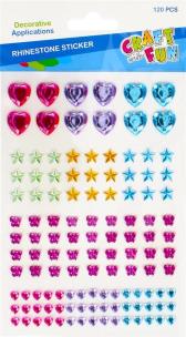 Kryształki samoprzylepne 120szt. Wydawca: Craft With Fun. Multiszop.pl Opakowanie Kryształki samoprzylepne 120szt