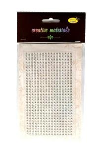 Opakowanie Kryształki samoprzylepne 3mm 527szt opalizujący