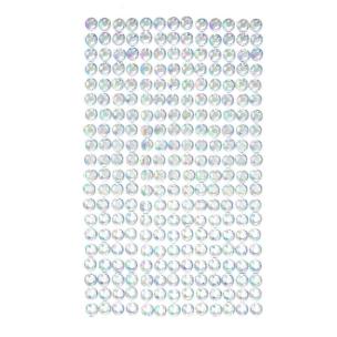 Kryształki samoprzylepne 6mm 260 szt.opalescent. Wydawca: DP CRAFT. Multiszop.pl Opakowanie Kryształki samoprzylepne 6mm 260 szt.opalescent