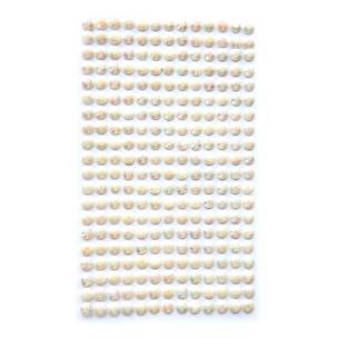 Kryształki samoprzylepne 6mm 260szt.opalescent cream. Wydawca: DP CRAFT. Multiszop.pl Opakowanie Kryształki samoprzylepne 6mm 260szt.opalescent cream