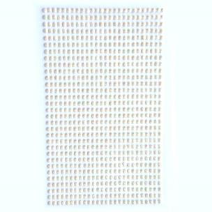 Opakowanie Kryształki samoprzylepne cream 3mm 806szt