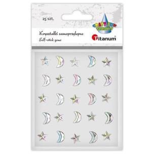 Opakowanie Kryształki samoprzylepne gwiazdki 10x10mm 15szt