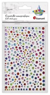 Opakowanie Kryształki samoprzylepne Okrągłe mix 325szt