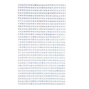 Opakowanie Kryształki samoprzylepne opalescent 3mm 806szt