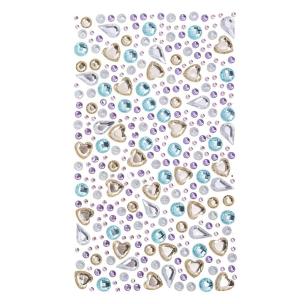 Opakowanie Kryształki samoprzylepne pastelowe 252szt