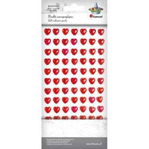 Opakowanie Kryształki samoprzylepne perełki serca 77szt