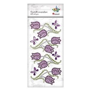 Opakowanie Kryształki samoprzylepne tulipany 8szt