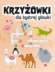 Krzyżówki dla bystrej główki. Autor: Opracowanie zbiorowe. Multiszop.pl Okładka książki Krzyżówki dla bystrej główki