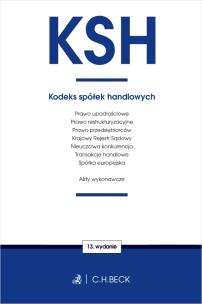 Okładka książki KSH. Kodeks spółek handlowych oraz ustawy towarzyszące