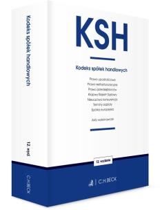 KSH. Kodeks spółek handlowych oraz ustawy.. w.12. Autor:   Praca zbiorowa. Multiszop.pl Okładka książki KSH. Kodeks spółek handlowych oraz ustawy.. w.12