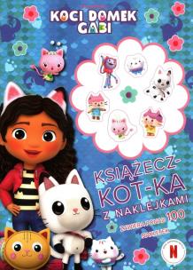 Okładka książki Książecz-kot-ka z naklejkami